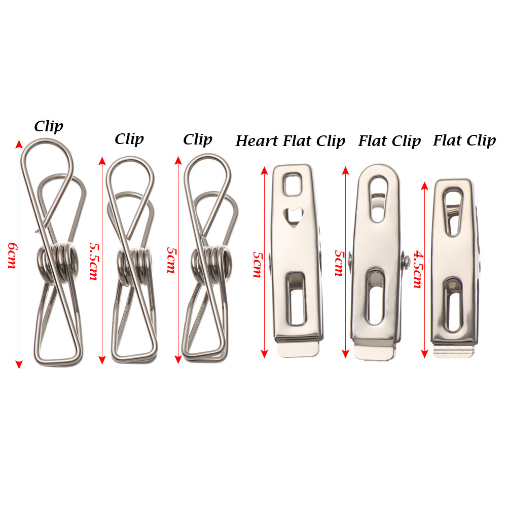 Bộ 20 Kẹp Quần Áo Chống Oxy Hóa