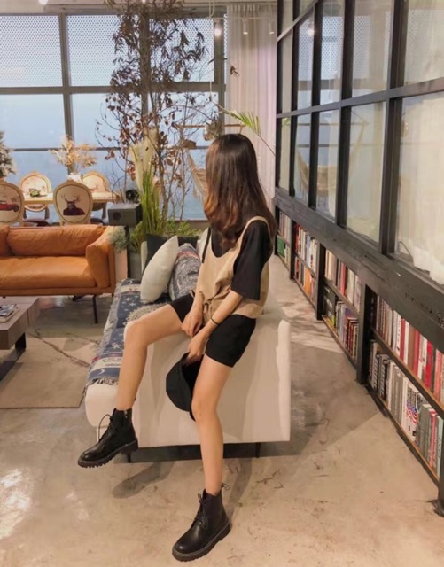 Boot đen cao cổ | BigBuy360 - bigbuy360.vn