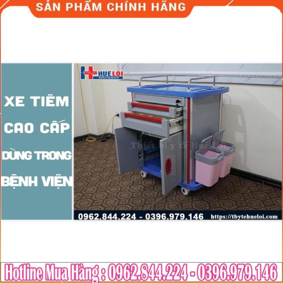 Xe Tiêm – Xe Đựng Thuốc Tiêm Cho Bệnh Nhân Đa Chức Năng Dùng Trong Bệnh Viện Và Phòng Khám HL3
