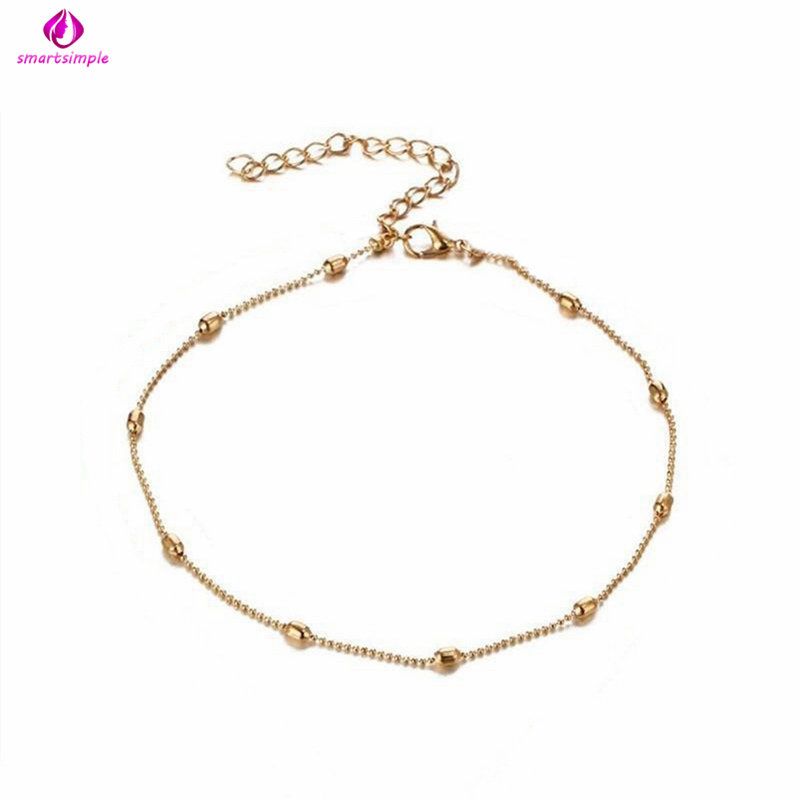 Lắc Chân Hai Lớp Đính Hạt Thời Trang Cho Nữ | BigBuy360 - bigbuy360.vn