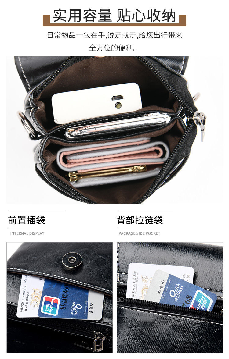 Túi đeo chéo nữ mini đựng điện thoại thiết kế đính hoa cúc cho oppo r9s vivo samsug xiaomi