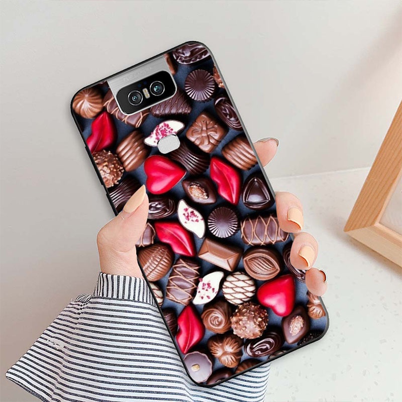 Ốp điện thoại TPU mềm in hình thời trang cho Asus Zenfone 6 ZS630KL 2019 ZenFone6 6Z I01WD 6.4 INCH