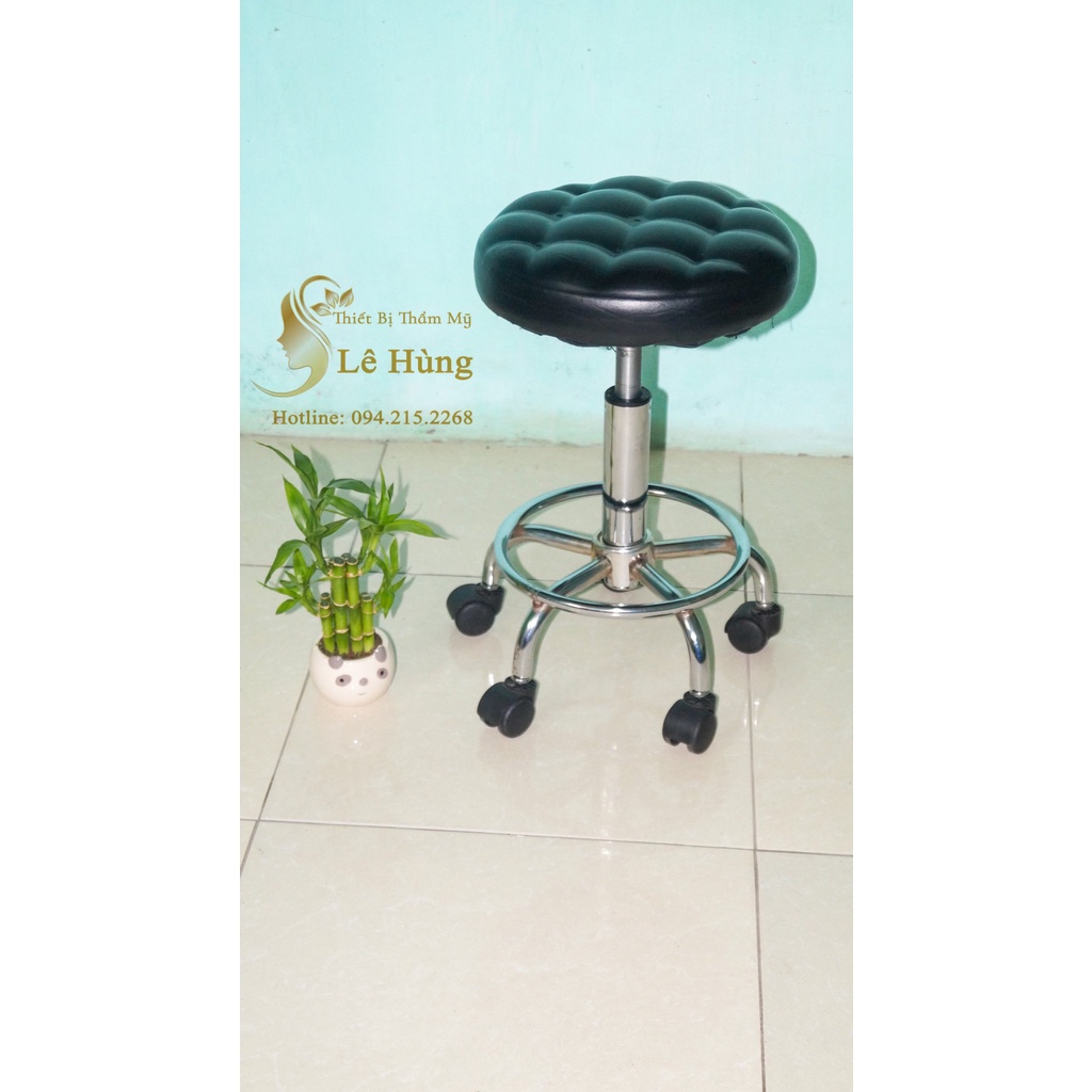 Ghế Spa DA MÚI Chân Xoay Loại Đẹp
