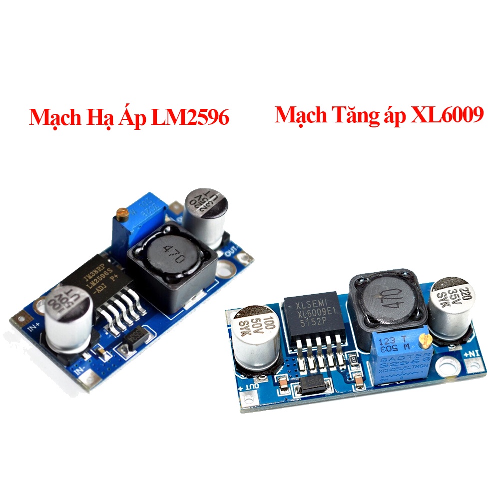 ✅Mô Đun Tăng Áp, boost Dc-Dc Xl6009 Lm2577 - Mạch hạ áp,giảm áp Buck DC-DC LM 2596