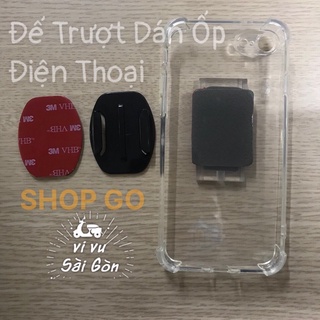 ĐẾ TRƯỢT GẮN ỐP LƯNG ĐIỆN THOẠI LÊN XE MÁY