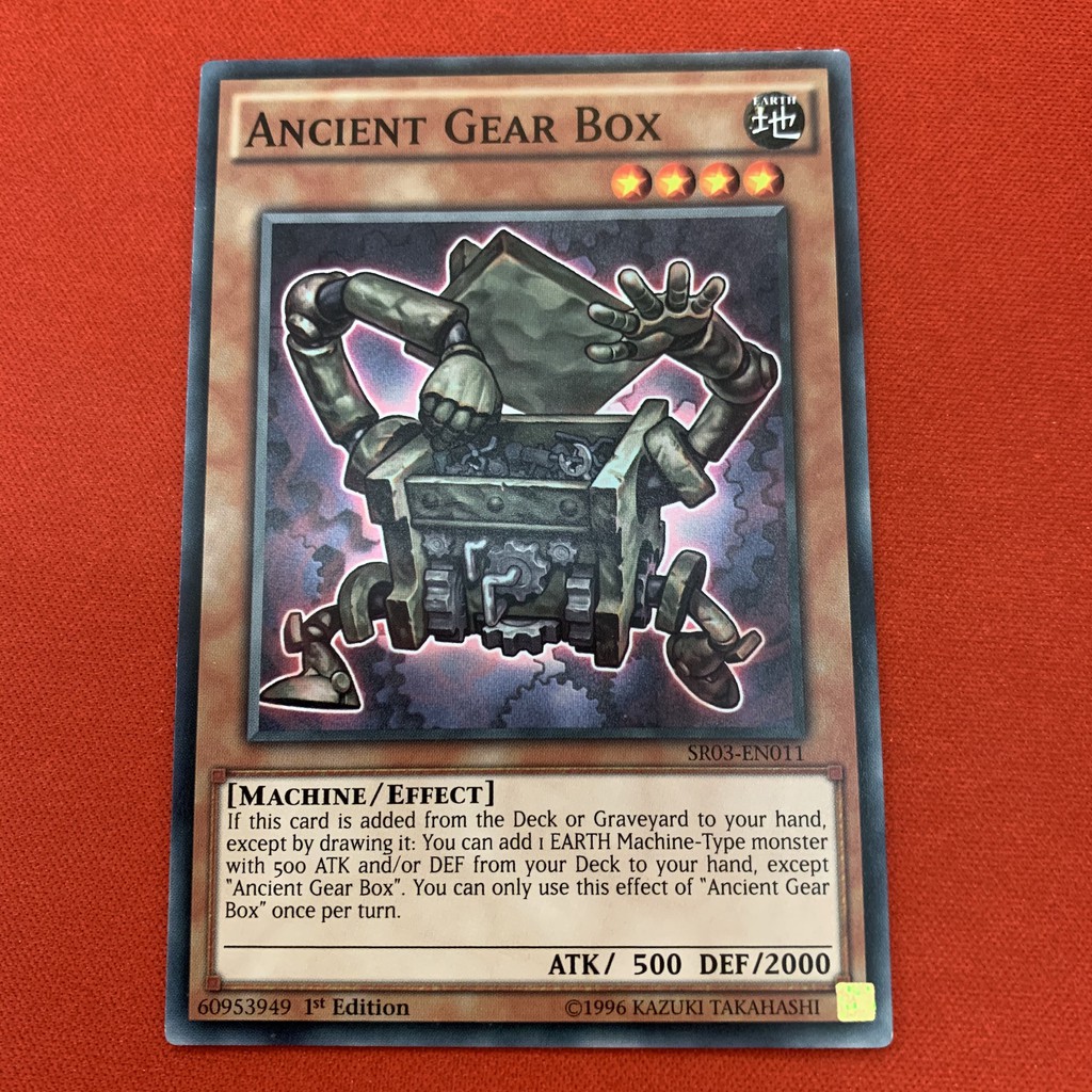 [EN][Thẻ Bài Yugioh Chính Hãng] Ancient Gear Box