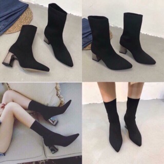 Boot len cao cổ