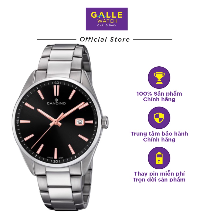 Đồng hồ Nam Candino C4621/4 - Xuất xứ Thụy Sĩ - Phân phối độc quyền Galle Watch