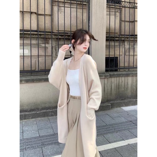 Áo đã có gió cứ về 🌪🌪🌪  Áo cardigan dáng dài xinh đang làm mưa làm gió  👑👑👑