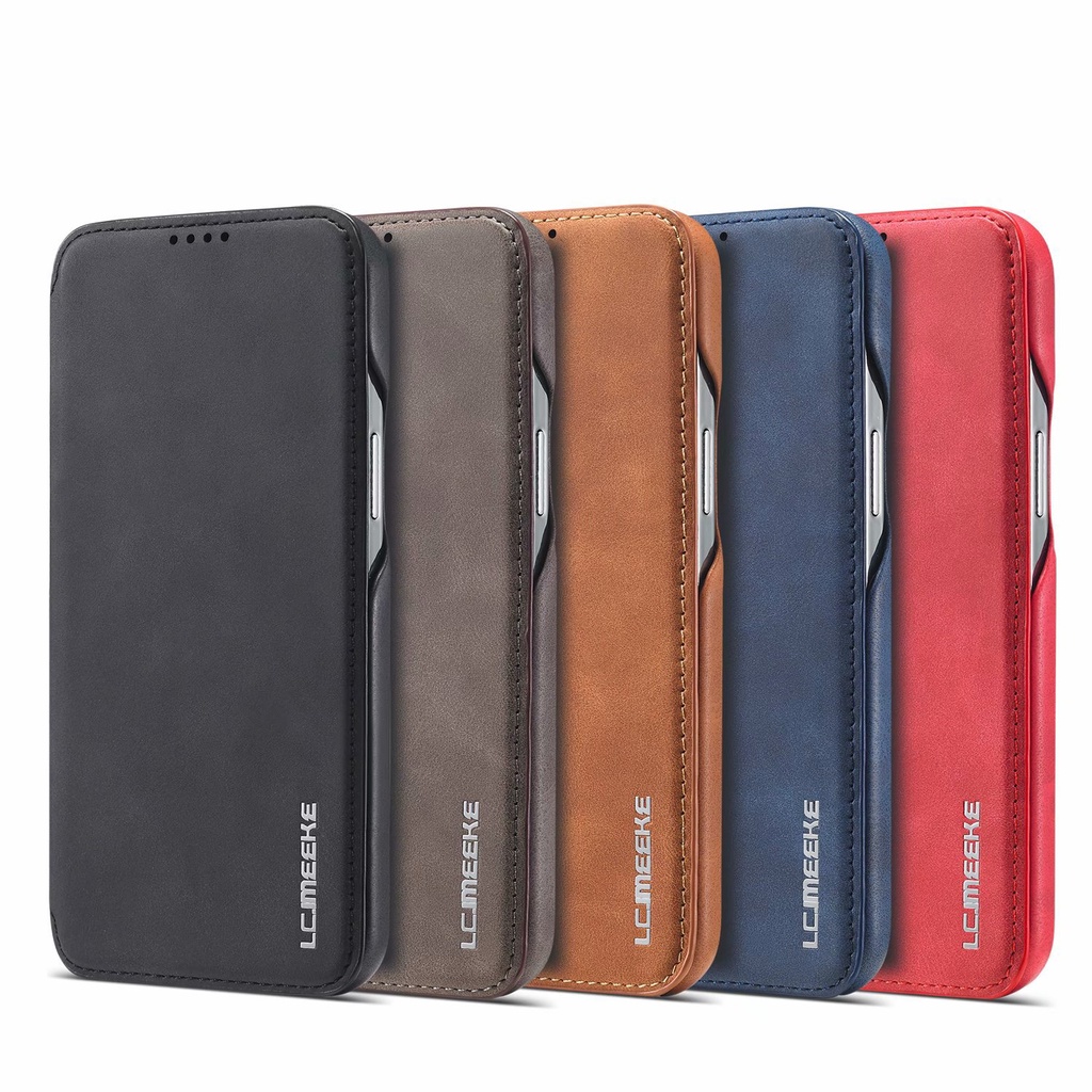 Phù Hợp Bao Da Điện Thoại Nắp Lật Kèm Ngăn Đựng Thẻ Hoạ Tiết Retro Cho iphone 14 pro max 13 12 Ốp