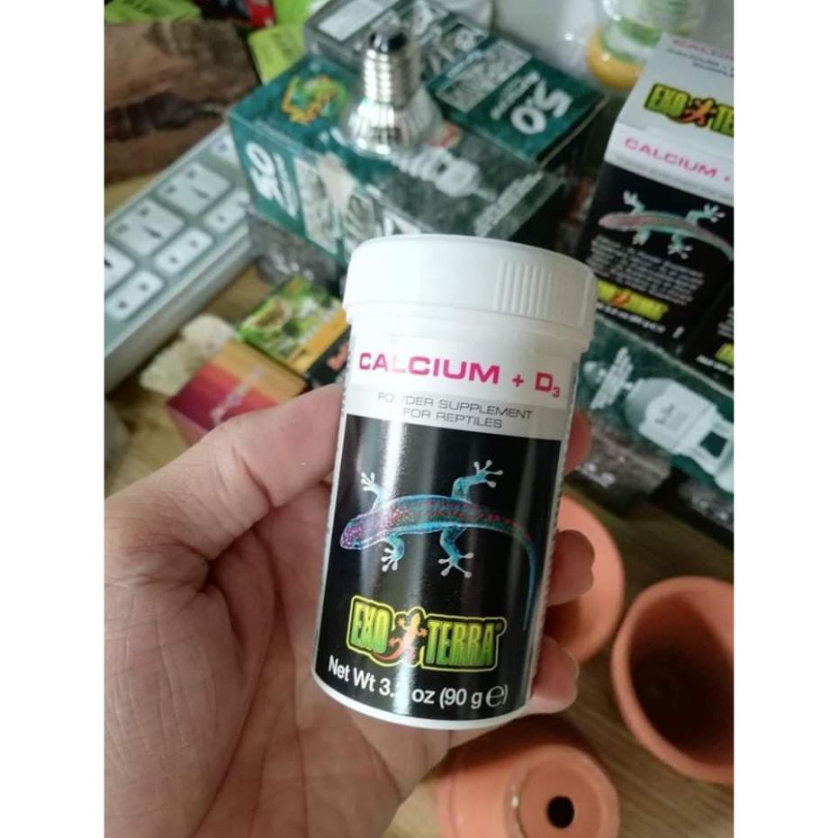 Canxi d3 Exo terra 90g cho bò sát .(  Pet Khu vườn )