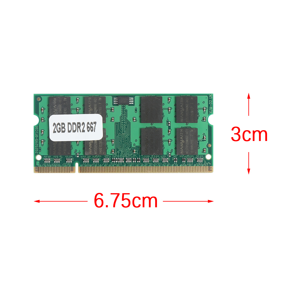 Thẻ Nhớ Ram 2gb Ddr2 Chất Lượng Cao Sdram Cho Máy Tính