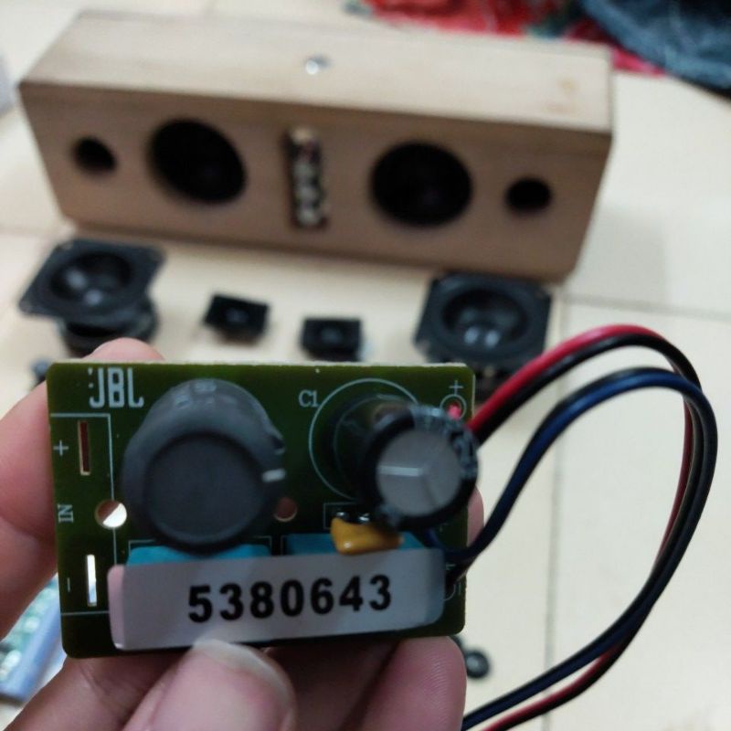 Combo full linh kiện chế loa 30W ×2 có chỉnh âm sắc