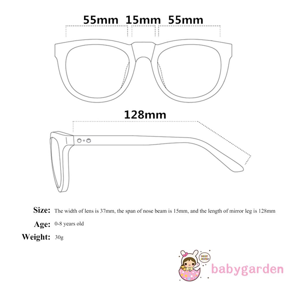 Kính Mát Thời Trang Cho Bé 0-8 Tuổi