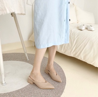Basic Everyday Mules (Hàng order)
