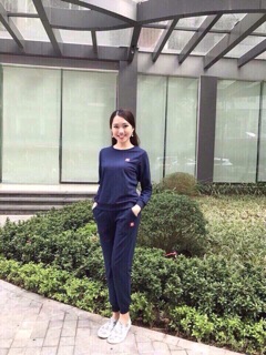 Bộ uni trơn nữ mặc nhà