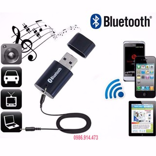 USB Bluetooth Receiver H163 biến loa thường thành Loa bluetooth