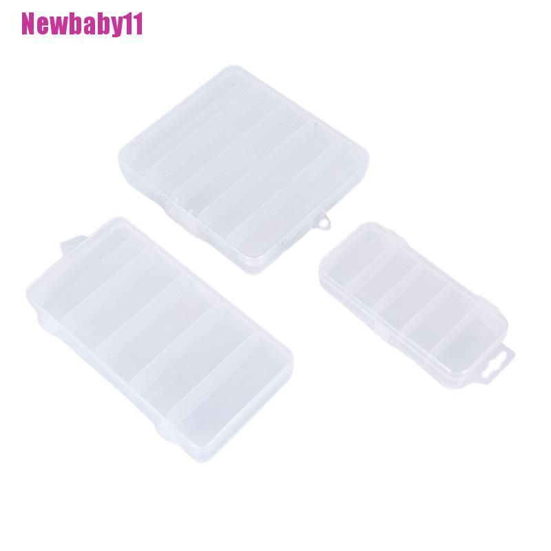 Hộp Đựng Mồi Câu Cá 5 Ngăn Trong Suốt