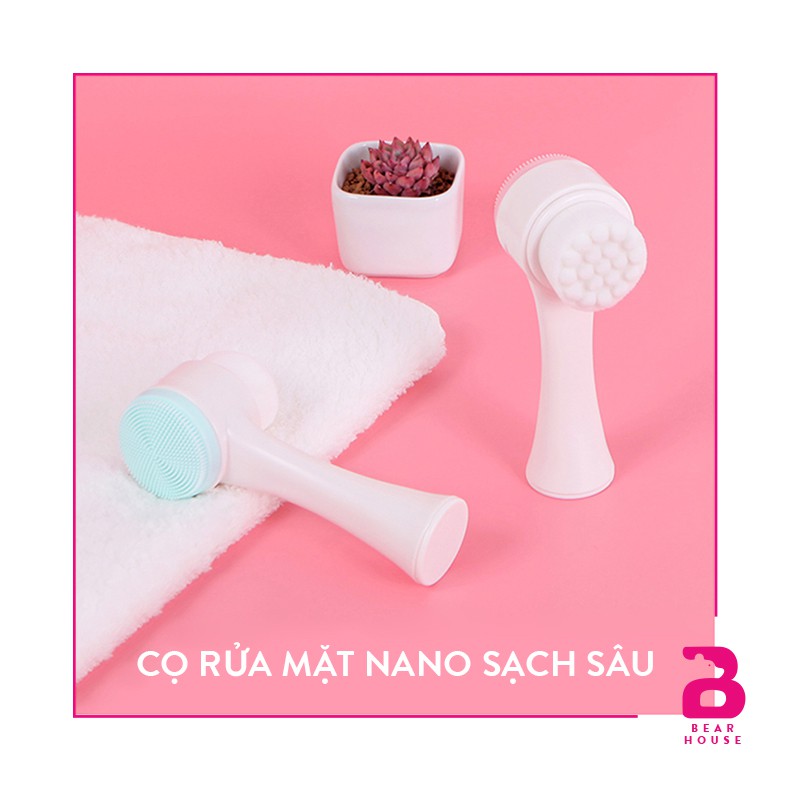 Cọ rửa mặt Nano sạch sâu