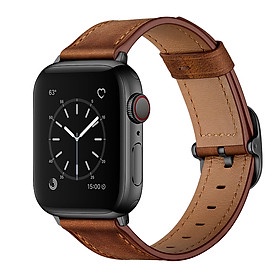Dây Da Bò Paris Leather dành cho Apple Watch Size 38mm / 40mm / 42mm / 44mm