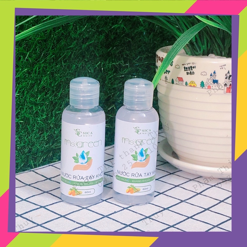 [RẺ VÔ ĐỊCH] NƯỚC RỬA TAY KHÔ KHÁNG 60ml | BigBuy360 - bigbuy360.vn