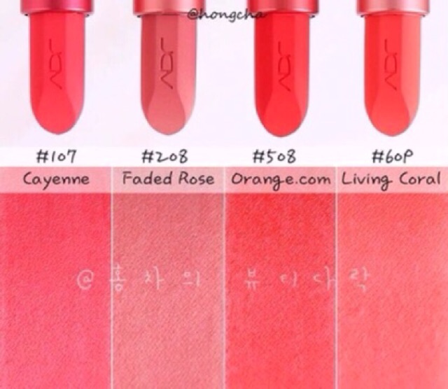 Son VDL full sz đủ màu (đỏ cam, cam san hô, hồng san hô) | BigBuy360 - bigbuy360.vn