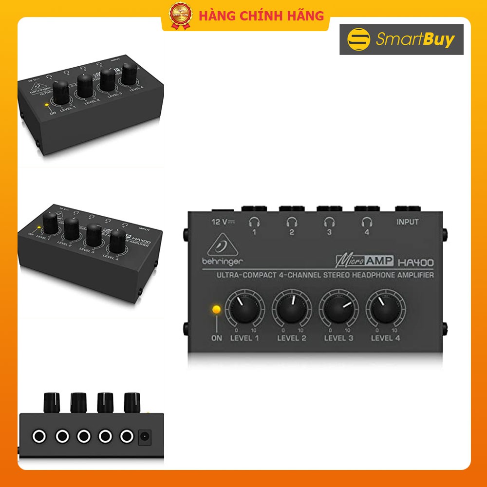 Bộ chia tai nghe BEHRINGER HA400 - Hàng chính hãng