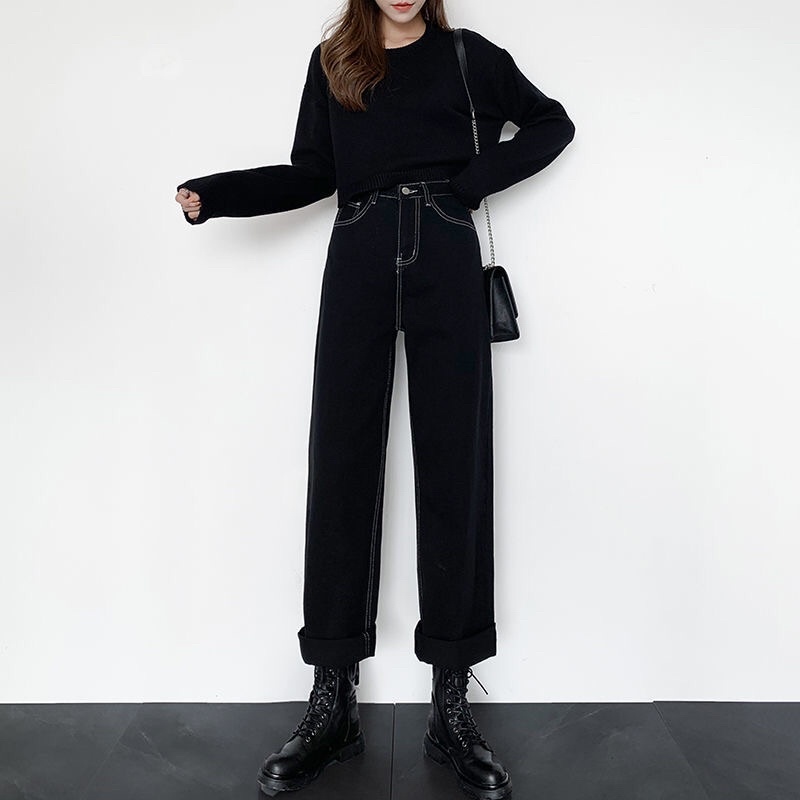 Quần jeans lót nhung siêu ấm