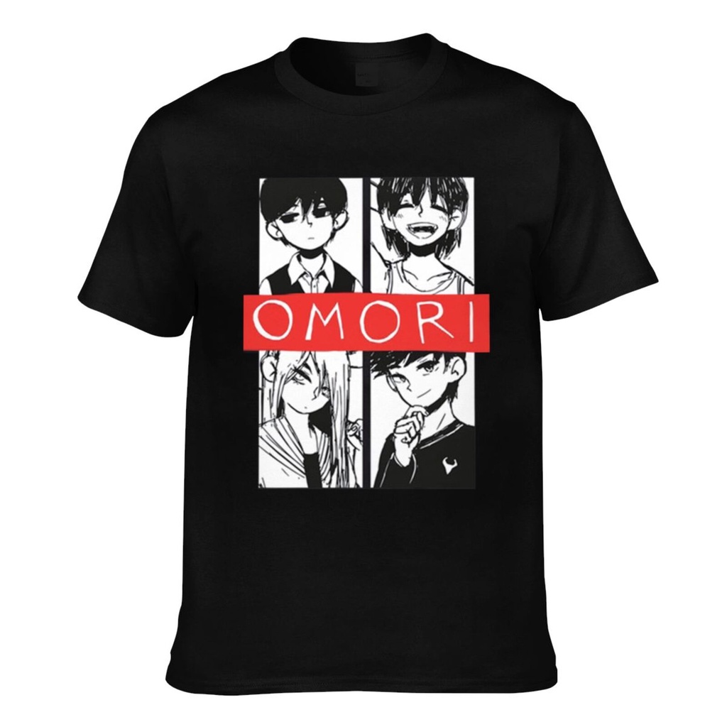 Áo thun Cotton nam Omori Games Omocat Essential