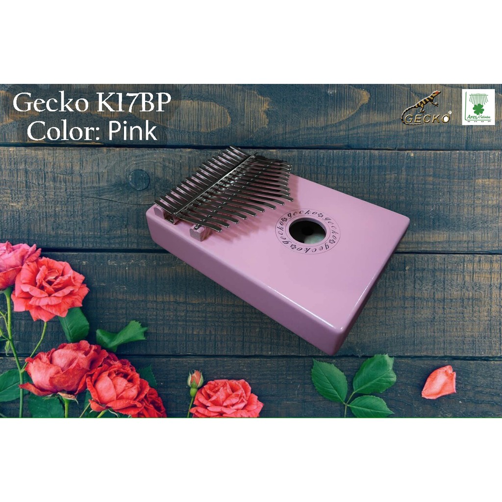 Kalimba Gecko Sắc Màu Chính Hãng 100% - Tặng Full Phụ Kiện - Giáo Trình Tự Học