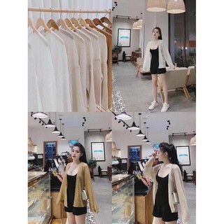 Áo khoác cardigan giấy mỏng