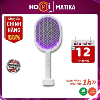 Vợt muỗi thông minh 2in1 Kiêm đèn bắt muỗi MATIKA