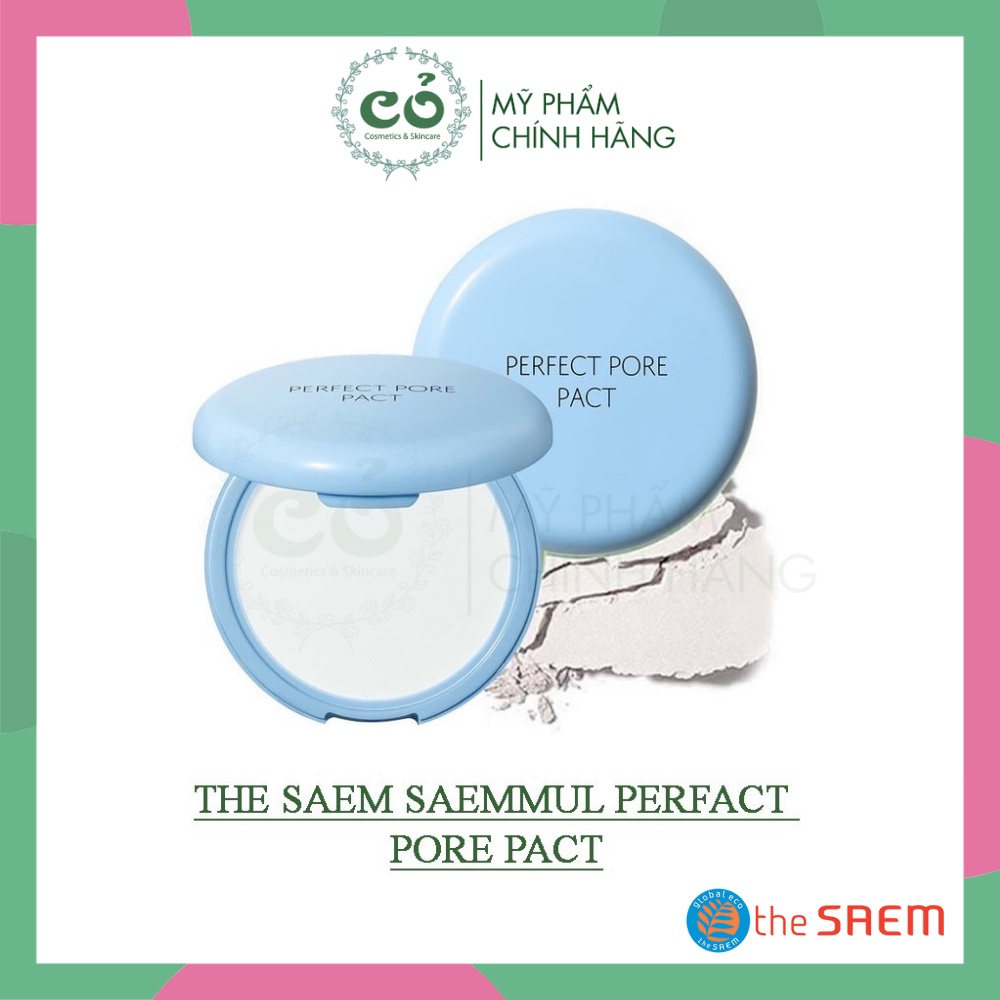 Phấn Phủ Dạng Nén Kiềm Dầu The Saem Saemmul Perfect Pore Pact 12g | BigBuy360 - bigbuy360.vn
