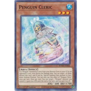 Thẻ bài Yugioh - TCG - Penguin Cleric / BODE-EN026'