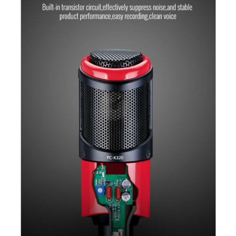 Mic thu âm Takstar pc k320 nguồn 48v
