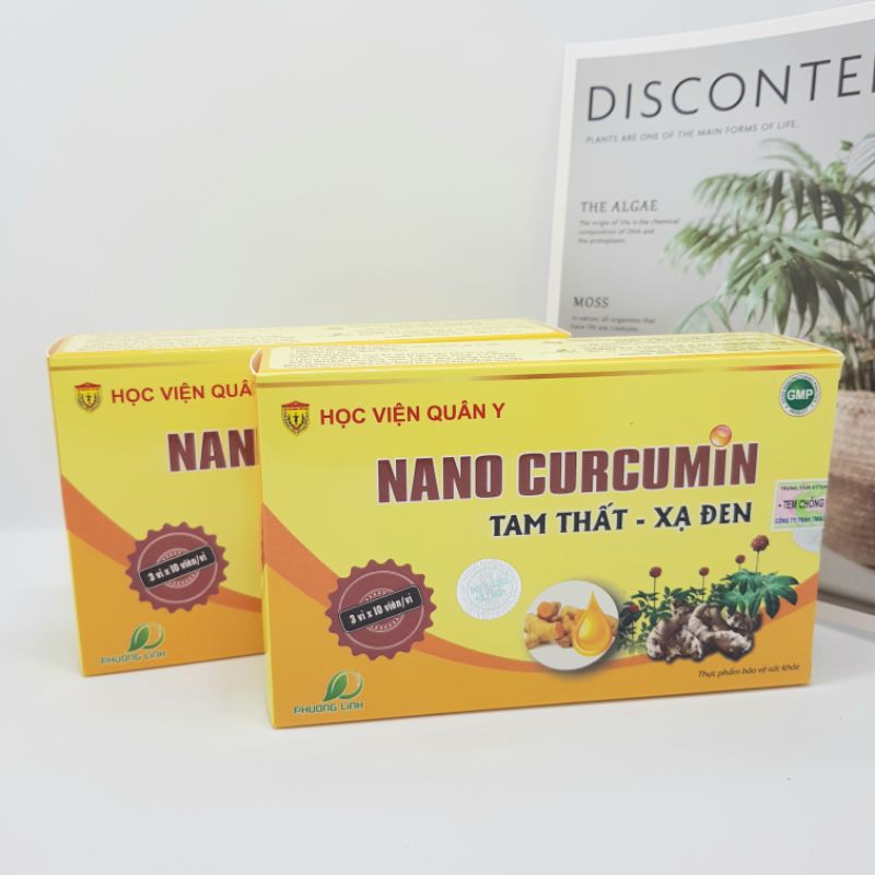 Nano Curcumin tam thất xạ đen Học viện quân y | BigBuy360 - bigbuy360.vn