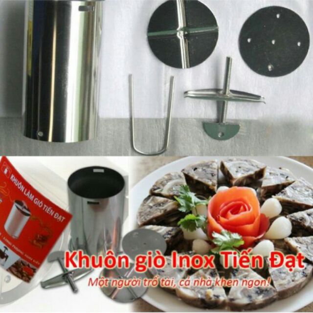 KHUÔN LÀM GIÒ CHẢ INOX 1KG