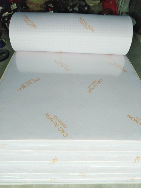 Nệm 1m6x2mx10cm cao su non american