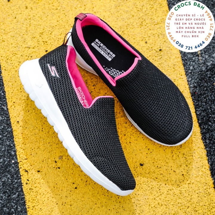 Giày thể thao skechers Gowalk Joy, Giày đi bộ cho nữ, chất liệu nhẹ, thoáng khí, êm chân