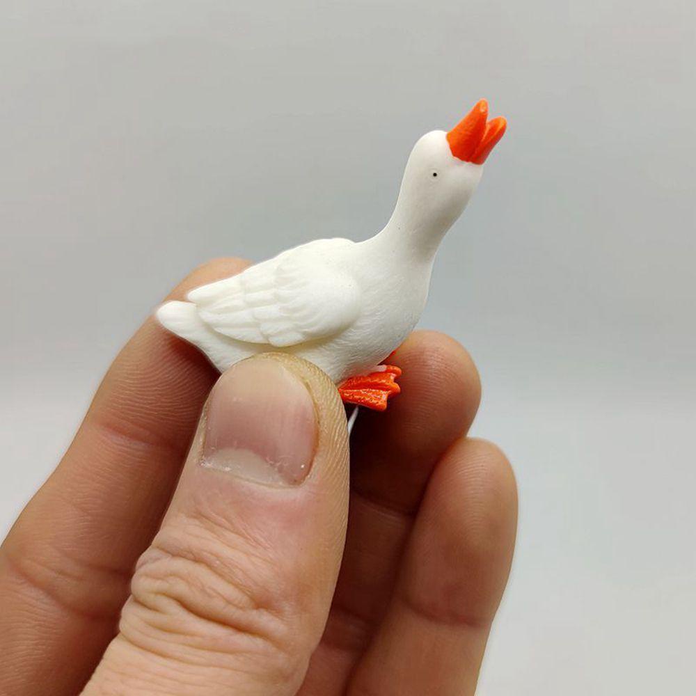 Tượng Hình Thiên Nga Bằng Nhựa Resin Trang Trí Cây Bonsai