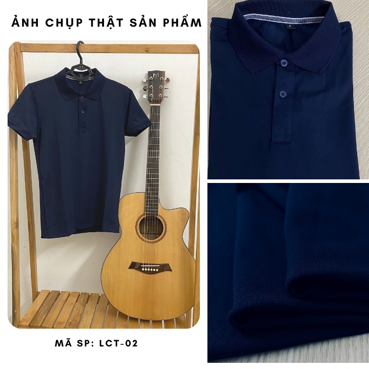 Áo POLO màu TÍM THAN - Áo phông Trơn Nam Nữ,ngắn tay có cổ,vải cao cấp không xù,co dãn 4 chiều. Nhận IN ẤN theo yêu cầu