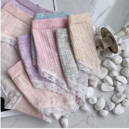 HỘP 5 Quần Lót Nữ. Quần Lót Cotton Trơn đáy kháng khuẩn Mềm Thấm Thoáng hàng việt nam LOTNU05