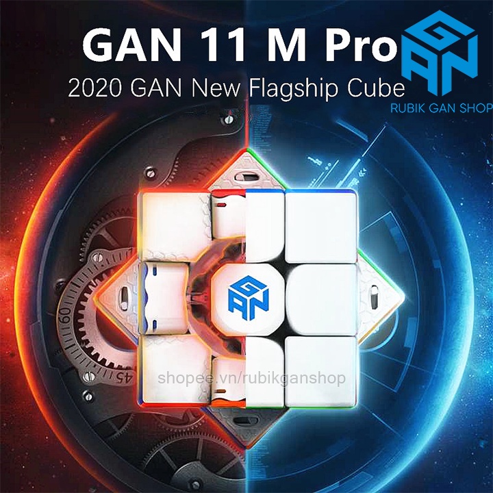Rubik 3x3 GAN 11 M Pro Stickerless Flagship