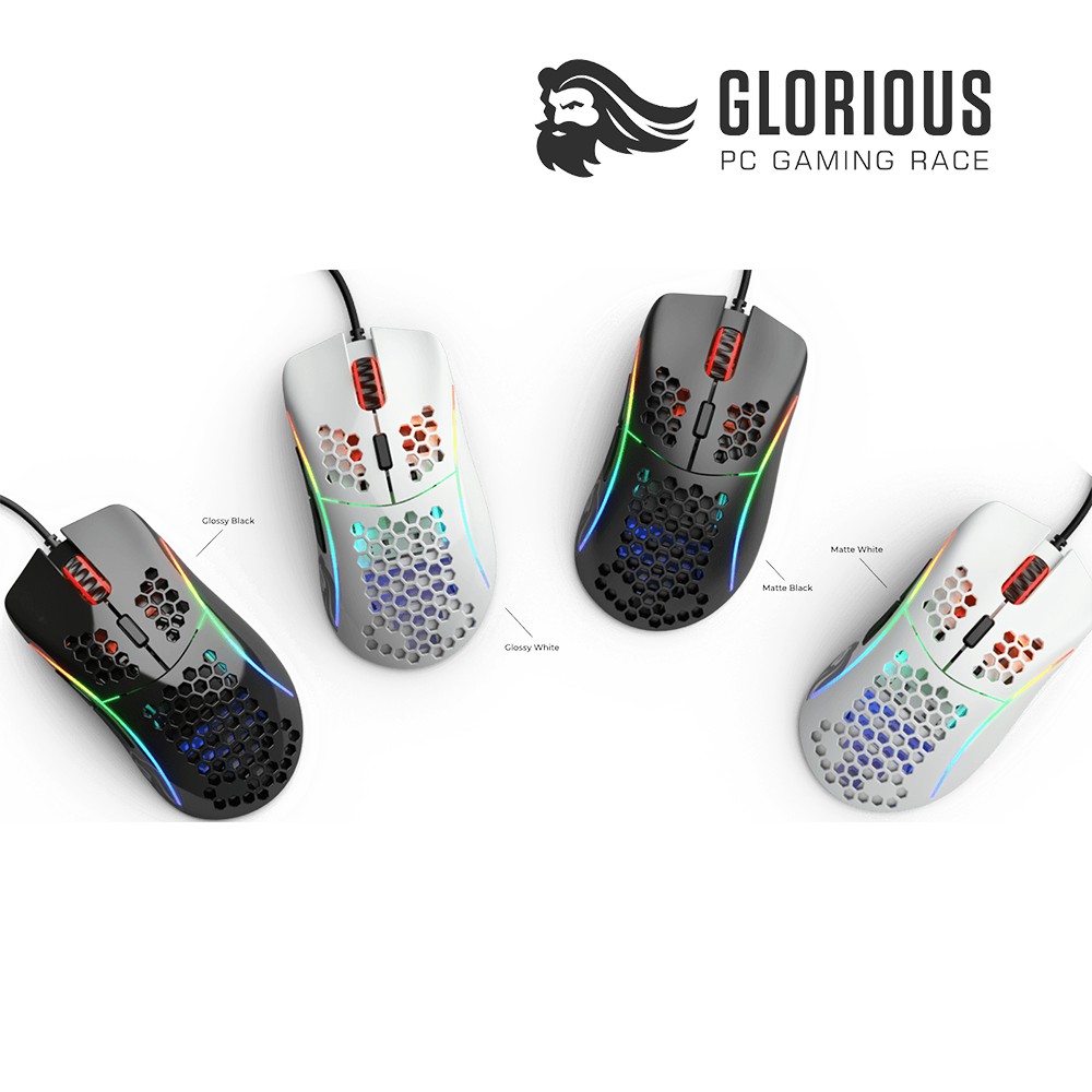 Chuột công thái học siêu nhẹ Glorious Model D- (Hàng chính hãng)