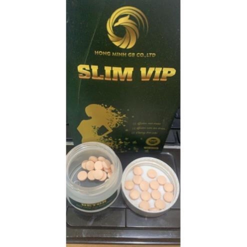 HŨ 30 viên detox đêm slimvip Hồng minh