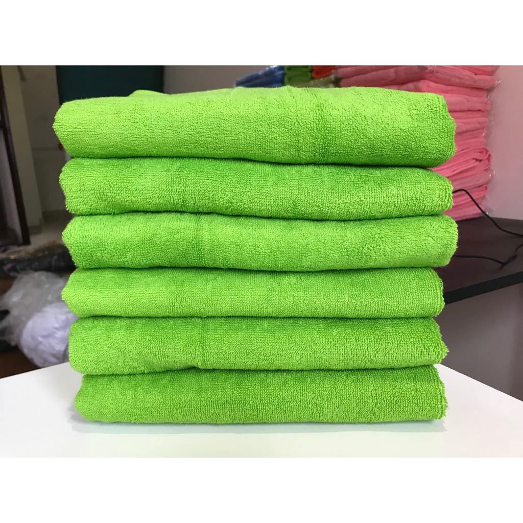 Khăn tắm 100% cotton tự nhiên, kt 50*1m, dày dặn, thấm nước tốt