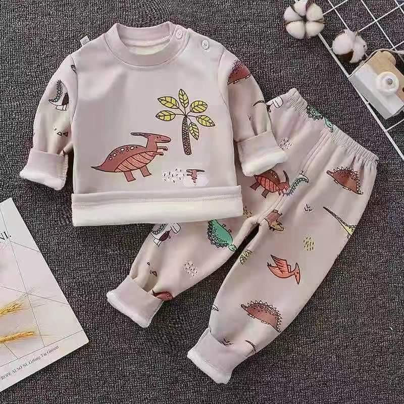 (chọn mẫu ) Bộ nỉ lót lông quảng châu Xuất Hàn cao cấp cho bé 8-23kg siêu mềm, siêu ấm