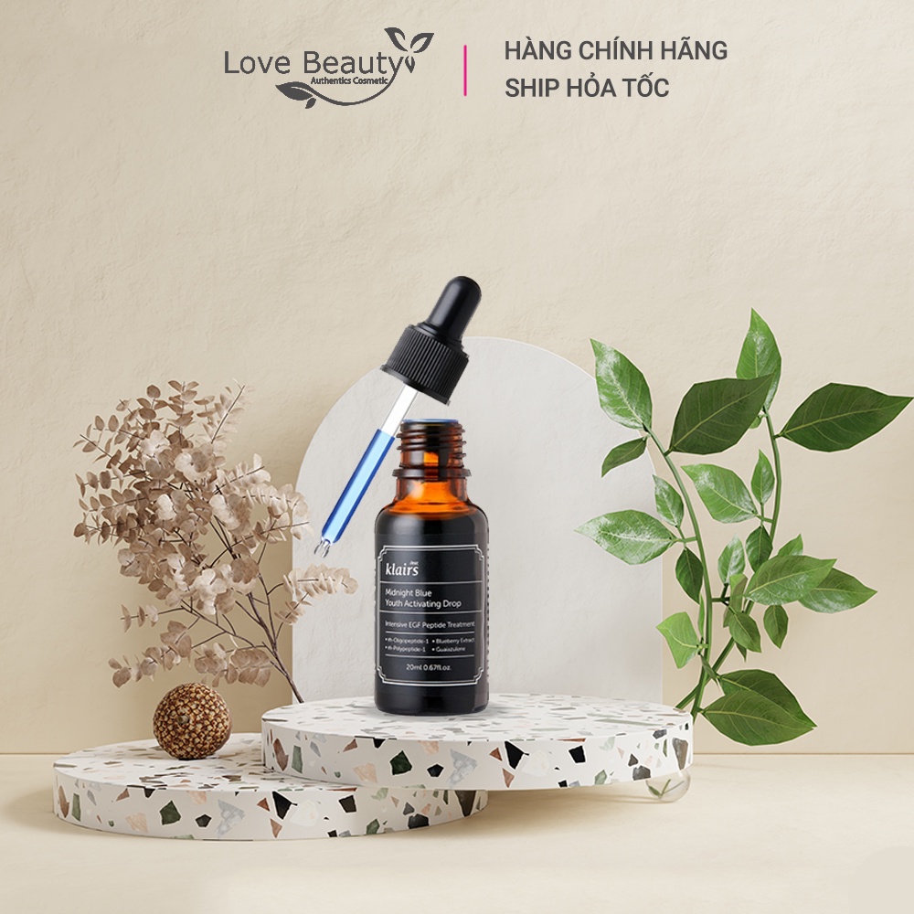 Tinh Chất Phục Hồi Da Klairs Midnight Blue Youth Activating Drop