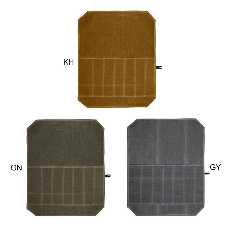 Túi Cuộn Bằng Vải Canvas 7 Ngăn Chống Thấm Nước Siêu Bền Tiện Dụng