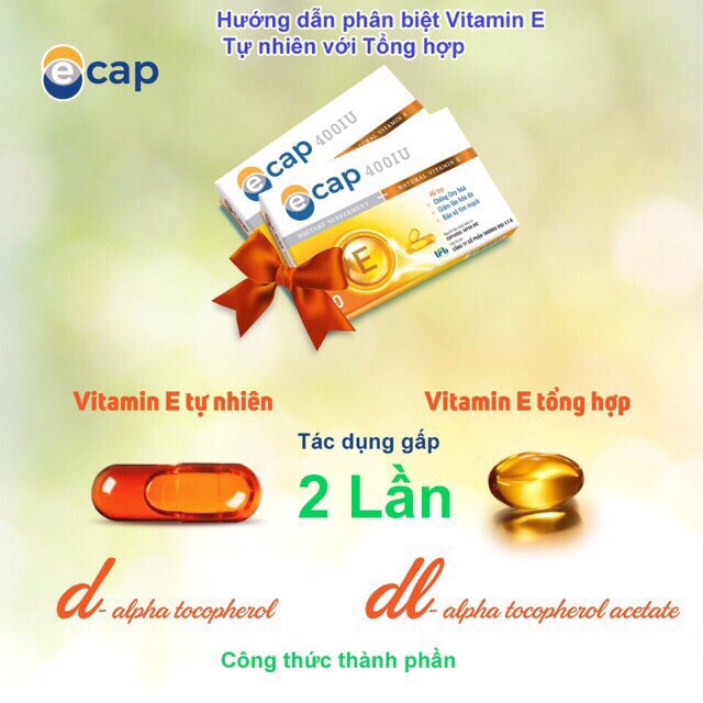 ECAP - Vitamin E cao cấp [ Chính Hãng ]